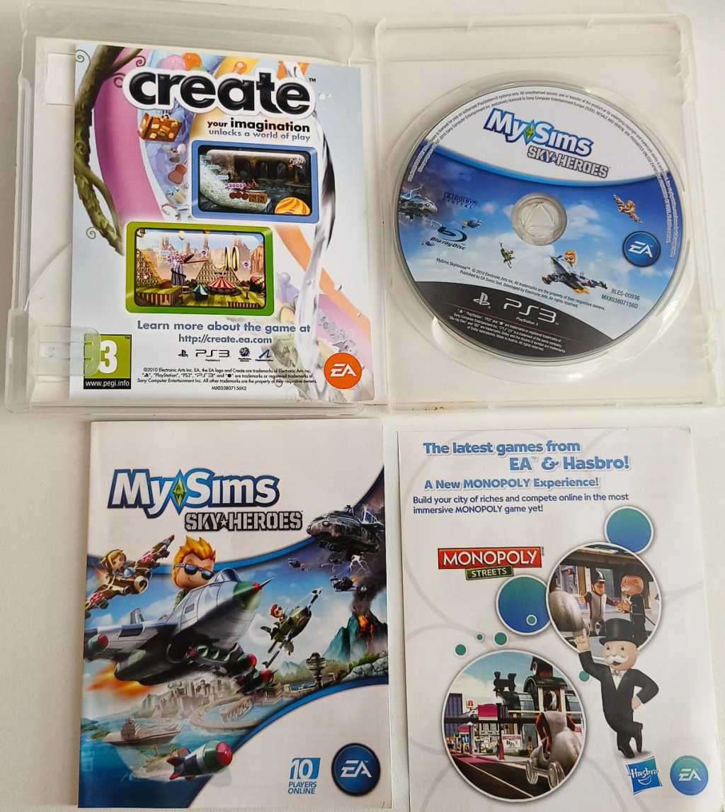 Juego De Ps3: Mysims Skyheroes (solo Disco) | Cuotas sin interés